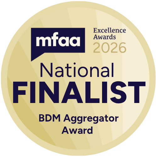 MFAA 2026 National Finalist — BDM, Aggregator